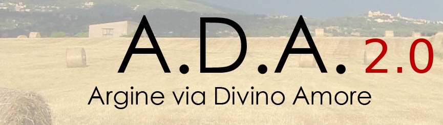 A difesa dell’area del Divino Amore si propone ADA 2.0: presentato ricorso d’urgenza al TAR il 15 aprile 2014
