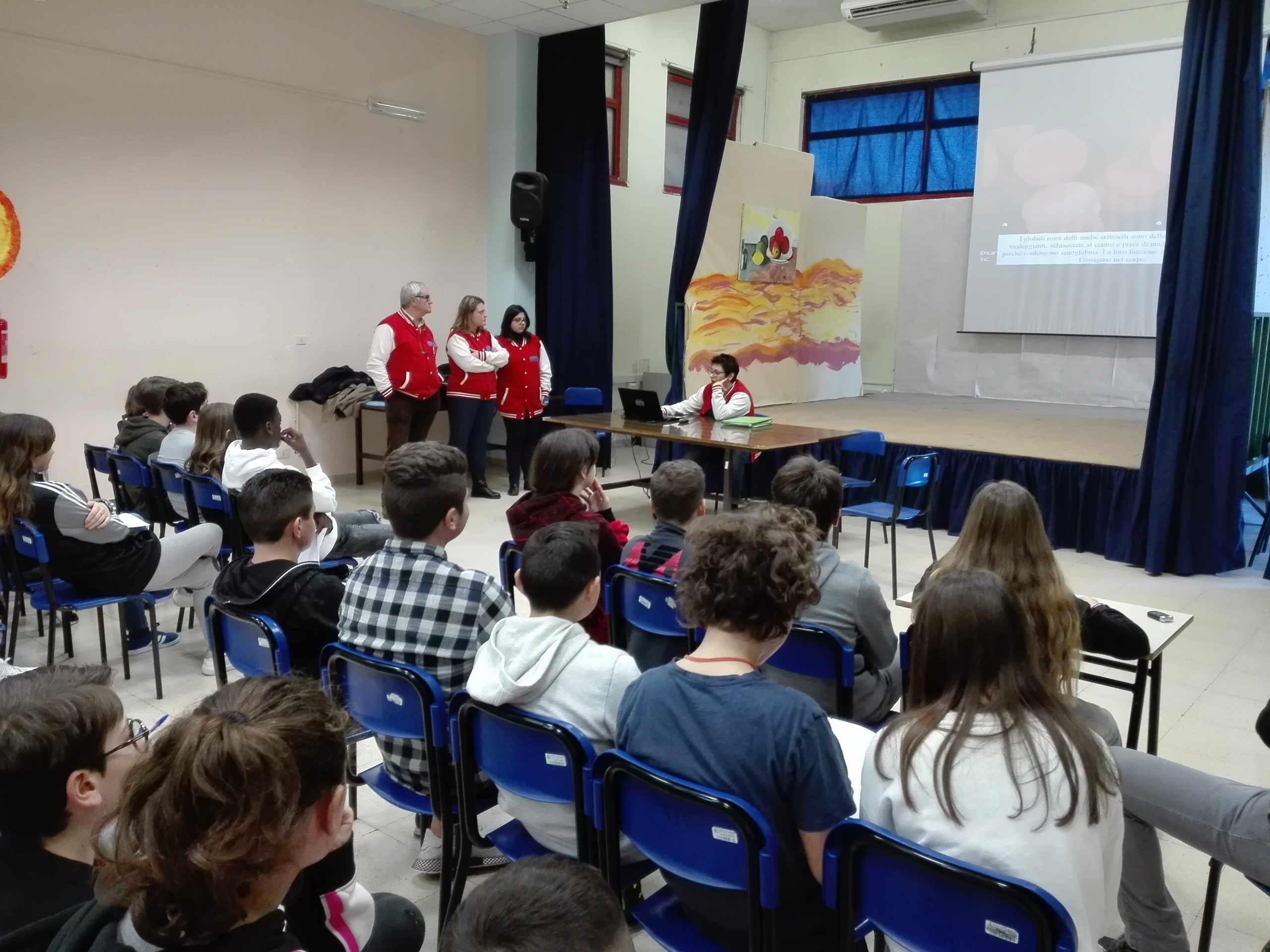 Alla scuola Levi di Frattocchie incontro con l’AVIS di Marino nel progetto Comitato Quartiere Giovani