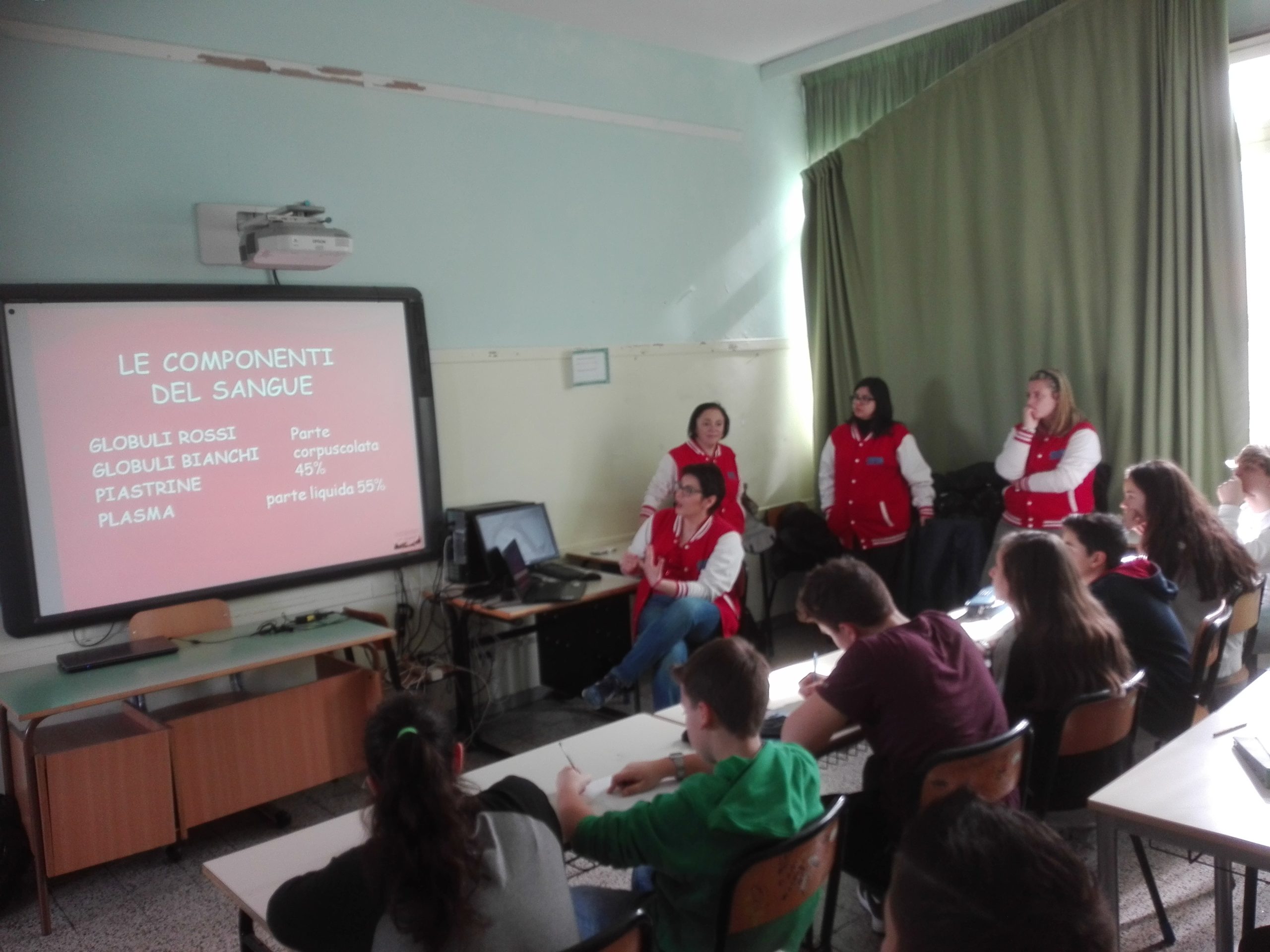 Comitato Quartire Giovani nelle scuole Carissimi e Ungaretti di Marino centro: incontro con l’AVIS nel progetto di Marino Aperta Onlus