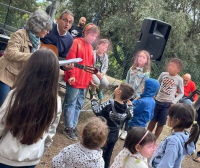 I bambini del Piccolo Core del Fiore Blu a Parco Sassone: Marino Aperta riparte con le attività